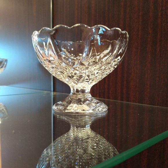 Accents Small Footed Compote Candy Glass Bowl Poshmark